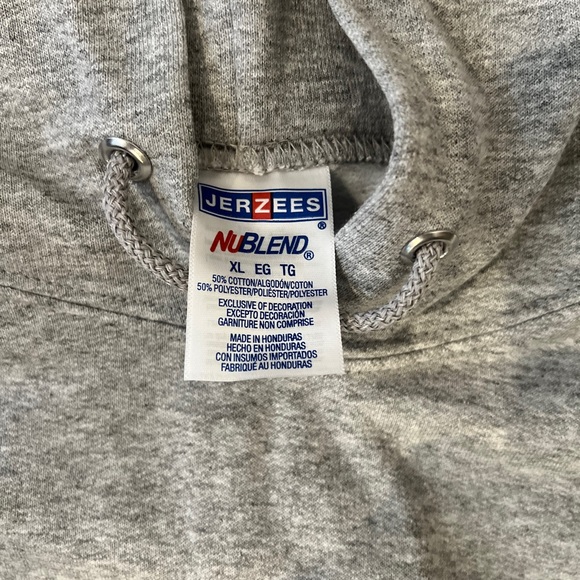 COPY - JERZEES gray hoodies - Picture 2 of 2
